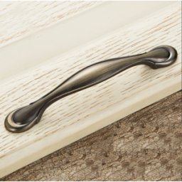 Härligt Hemma Handtag, Metall, Antik Brons “sali” – 96 Mm Och 128 Mm - 96mm