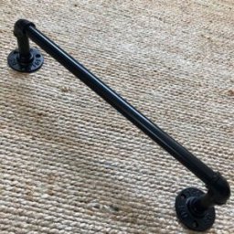 Härligt Hemma Handdukstång, “single Water Pipe”, Industrial-Serien