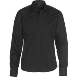 Slipskungen Skjorta DAVIS svart slim fit storl M herrklader