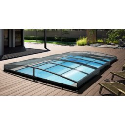 Pooltime Pooltak Sydney 3×6 (Enkelskena, Antracit)