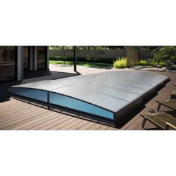 Pooltime Pooltak Sydney 4×8 (Enkelskena, Antracit)
