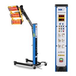 IR-tork - 3.300 W - 3 lampor - puls