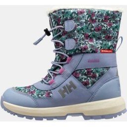 Helly Hansen Barn Jk Silverton Vattentäta Kängor Lila 24 Cerulean Blue Blå24