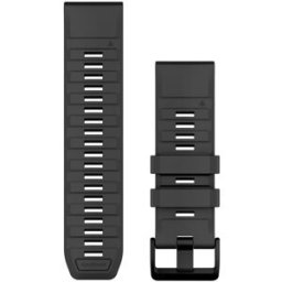 Garmin Quickfit 26 mm silikonarmband grafitgrå 010-13393-07