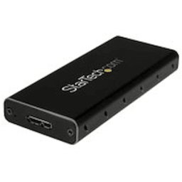 Startech M.2 SSD-kabinett fÃ¶r M.2 SATA SSD-enheter - USB 3.1 (10
