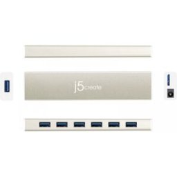 J5create Usb Hub - Usb-C 7-Port Hub