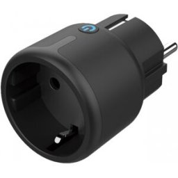 Deltaco Smart Home Mini Smart Plug - Wifi, Timer - Svart