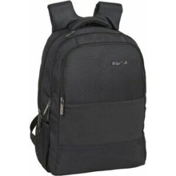 Ryggsäck För Bärbar Dator Och Surfplatta Med Usb Uttag Safta 15,6'' Svart 30 X 43 X 16 Cm