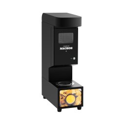 Professionell såsdispenser - Nacho-ost - Modern design - 3,5 l - 55 - 80 °C - Svart - Royal Catering