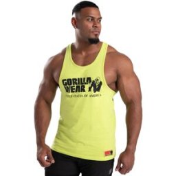 Gorilla Wear Classic Tank Top Wild Lime Xl