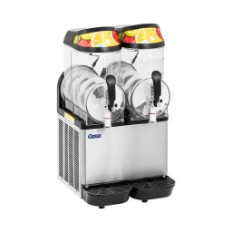 Slushmaskin - 2 x 14 l - LED-belysning - Digital kontrollpanel - Royal Catering