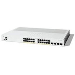 Cisco Systems Cisco Catalyst 1200-24P-4X - Switch - L3 - smart - 24 x