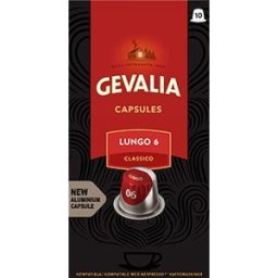 Nespresso Kaffekapsel GEVALIA Espresso Lungo, 10/fp