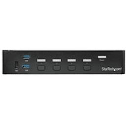Startech DisplayPort KVM-switch med 4 portar - USB 3.0 - 4K
