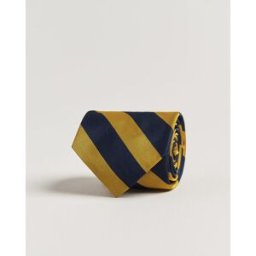 Polo Ralph Lauren Striped Club Tie Navy/Gold