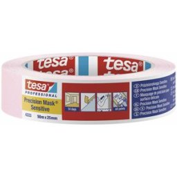 Självhäftande band TESA Precision mask sensitive Rosa (50 m x 25 mm)