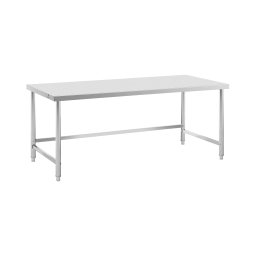 Rostfri arbetsbänk - 200 x 90 cm - 300 kg lastkapacitet - Royal Catering