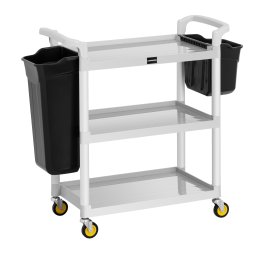Köksvagn - 2 plastbehållare - 150 kg