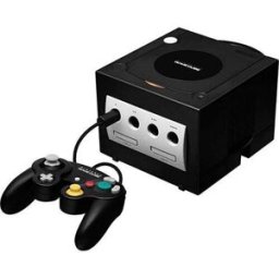 Nintendo Gamecube inkl. Spel svart 1 Controller Mario Smash Football (DE Version)