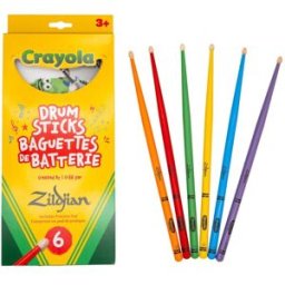 Zildjian Crayola Kids Trumstockar För Barn