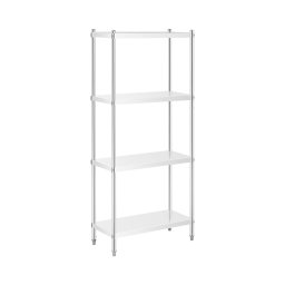 Rostfri hylla - 80 x 40 x 180 cm - Royal Catering - 200 kg