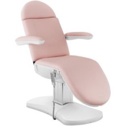 physa Elektrisk behandlingsstol - 4 motorer - 350 W - 190 x 55 x 67 - 87 cm - 150 kg - Rosa / vit
