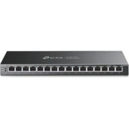 Tp-Link Tl-Sg116p 16-Port Gigabit Desktop Switch Med 16-Port Poe+