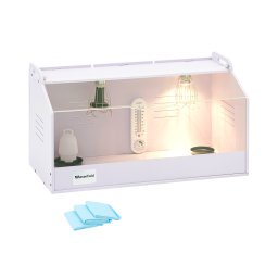 Kycklingbur för kycklinguppfödning - Upp till 36 °C - 78 x 40 x 42 cm