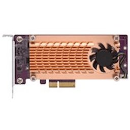 QNAP QM2-2S-220A - Kontrollerkort - SATA - lÃ¥g profil - PCIe 2.0