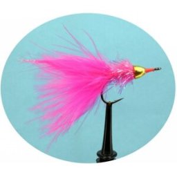 Wiggler Hurricane Streamer Tävlingsflugan Rosa #6
