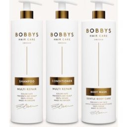 Bobbys Multi Repair Schampo & Balsam + Body Wash 1000 Ml
