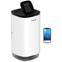 Clean Air Optima 2in1 luftfuktare och Luftrenare CA-806 Smart Top Filling vit/svart