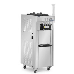 Mjukglassmaskin - 20 l/h - 1670 W - 2 smaker + mix av båda - förkylning - Royal Catering