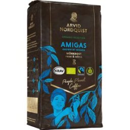 Kaffe Amigas MÃ¶rkrost 450 g 12st