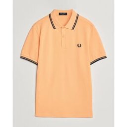 Fred Perry Twin Tipped Polo Shirt Peach