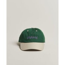 Drake's Charivari Twill Baseball Cap Green/Ecru