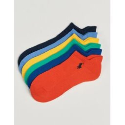 Polo Ralph Lauren 6-Pack Sneaker Sock Multi