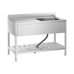 Diskho - 1 ho - Rostfritt stål - 120 x 60 cm