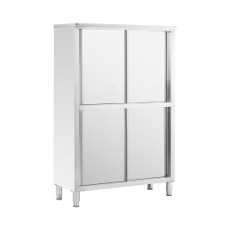Köksskåp i rostfritt stål - 120 cm