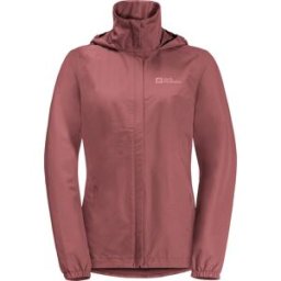 Jack Wolfskin Women's Stormy Point 2-Layer Jacket Red Ochre L