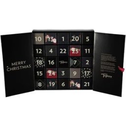 Slipskungen Julkalender 2025 med strumpor från TOPECO
