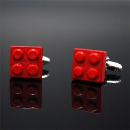 Slipskungen Manschettknappar Lego