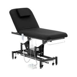 Elektriskt massagebänk - 2 motorer - 200 W - 187 x 70 x 68 - 90 cm - 200 kg - svart