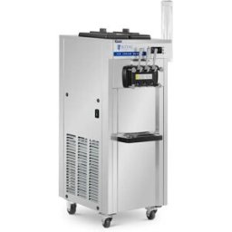 Mjukglassmaskin - 18 l/h - 1500 W - 2 smaker + mix av båda - förkylning - Royal Catering