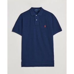 Polo Ralph Lauren Custom Slim Fit Polo Newport Navy