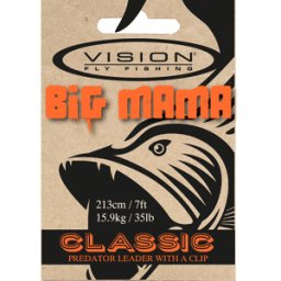 Vision Fly Fishing Vision Gäddtafs Big Mama Leader (Model: Classic)