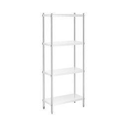 Rostfri hylla - 70 x 40 x 180 cm - Royal Catering - 200 kg