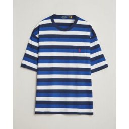 Polo Ralph Lauren Striped Pocket Tee Newport Navy Multi