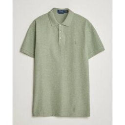 Polo Ralph Lauren Honeycomb Texture Polo Greenery Heather