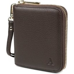 Aarni brun Mini Clutch plånbok guld